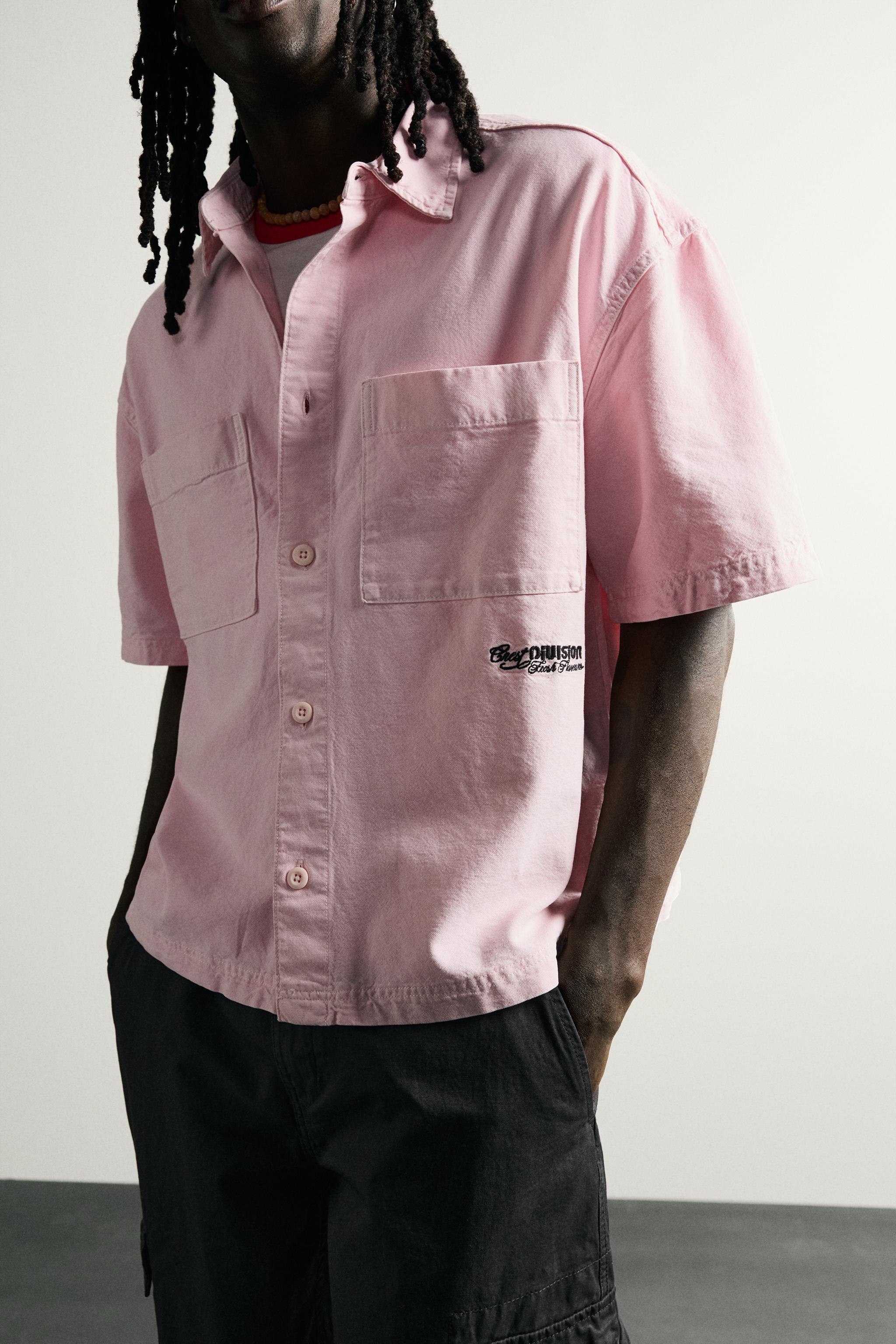 CONTRASTING RELAXED FIT SHIRT